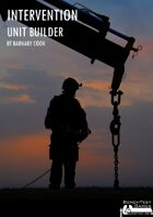 Intervention Unit Builder - Includes Points Calculation Tool