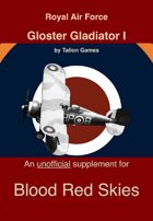 RAF Gloster Gladiator I