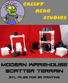 Modern Warehouse Terrain .stl's