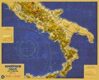 Frontline General: Italian Campaign Introduction Southern Italy Map 60"x50" 150 dpi