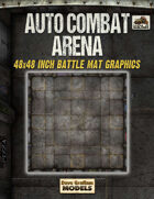 Auto Combat Arena Battle Mat