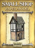 Small Shop Paper Model
