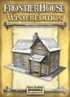 Frontier House Winter Edition Paper Model