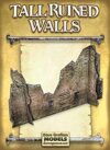 Tall Ruined Walls Paper Models