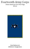 Fourteenth Army Corps American Civil War 15mm Headquarters Flag Sheet