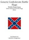Generic Confederate Mobile Depot Pattern American Civil War 25mm Flag Sheet