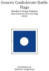 Generic Confederate Hardee’s Corps Pattern American Civil War 6mm Flag Sheet