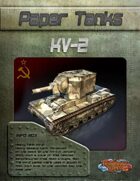 Paper Tanks - KV-2
