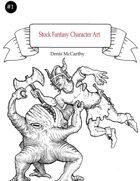 Stock Fantasy Character Art 1