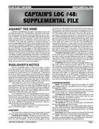 Captain's Log #48 Supplement