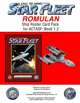 A Call to Arms: Star Fleet Book 1.2: Romulan Ship Roster Card Pack