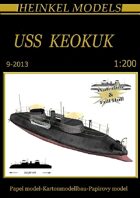 1/200 USS Keokuk Paper Model