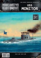 1/200 USS Monitor Paper Model