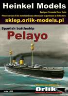 1:200 Spanish Battleship Pelayo