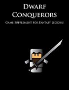 Fantasy Legions: Dwarf Conquerors