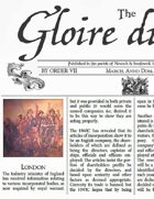 March 1709 AD The Glory of Kings 18th century wargames campaign newspaper