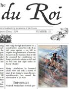 May 1709 AD The Glory of Kings 18th century wargames campaign newspaper
