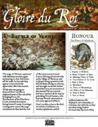 Glory of Kings July 1711 18th century wargames campaign newspaper