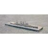 HMS Exeter 1939 1/1800 scale w/Integrated Base