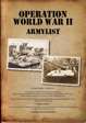 ARMY LIST for Operation WWII