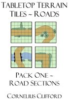 Tabletop Terrain Tiles - Roads