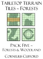 Tabletop Terrain Tiles - Forests