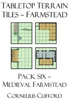 Tabletop Terrain Tiles - Medieval Farmstead