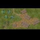 VN Hamlet 1 / jungle Map VIETNAM Serie for all Modern Skirmish Games Rules