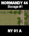Bocage/Track Map #1 NORMANDY 44 Series for all WW2 Skirmish Games Rules
