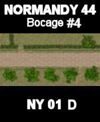 Bocage/Road Map #4 NORMANDY 44 Series for all WW2 Skirmish Games Rules