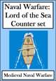 Naval Warfare : Medieval Ships: Lords of the Sea Counter set