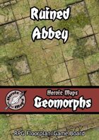 Heroic Maps - Geomorphs: Ruined Abbey
