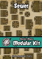Heroic Maps - Modular Kit: Sewer