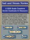 S&SN Counters - Screw Gunboats & Steamers