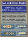 S&SN Counters - Paddle Gunboats & Steamers