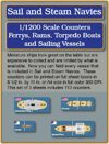 S&SN Counters - Ferrys, Rams, Torpedo Boats & Sailing Vessels