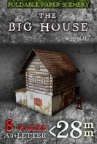 The Fantasy Big 'Kislevite' House (whfb017). Foldable paper scenery. The Fantasy Big 'Kislevite' House (whfb017). Foldable paper scenery.