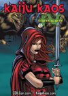 Backer card: Kaiju Kaos - Scarlet Huntress, Coil Con IV