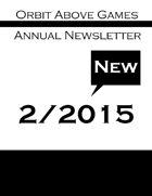 Annual Newsletter February 2015
