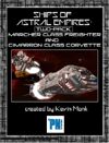 ASTRAL EMPIRES, Ship Guide Book (Marcher and Cimmaron)