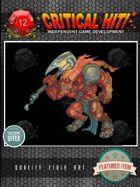 Stock Art - Fire Beast Warrior