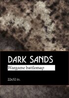 Dark Sands | Free wargame map for different scales (22х32 in.)