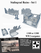 Stalingrad Ruins - Set I