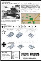 The Last Tiger - Iron Cross Scenary A1
