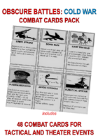 Obscure Battles: Cold War Combat Cards Starter Deck