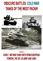 Obscure Battles : Cold War - TANKS OF THE WEST PACK#1