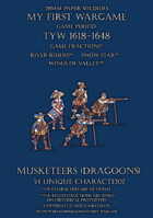 28mm Protest League. Musketeers (dragoons) 1600-1650.