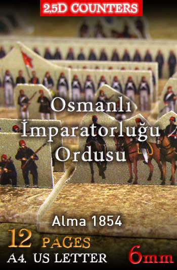 JPBC - Turkish Army ('6mm') Alma 1854 Osmanlı Imparatorluğu Ordusu