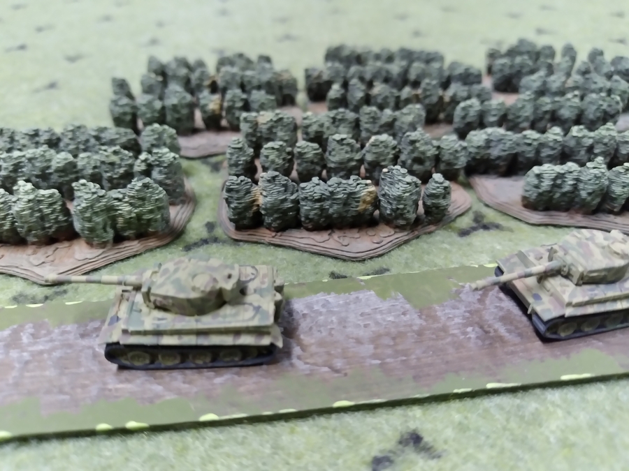 Orchard Tree Terrain For 6mm And 10mm12mm Two Inches Of Felt Wargame