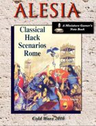 Alesia A Miniature Gamer's Note Book